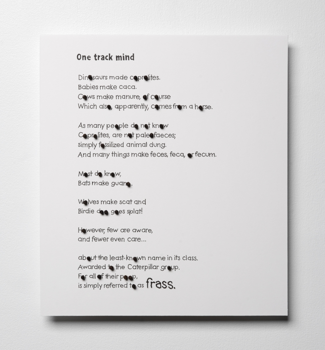 One-track-mind